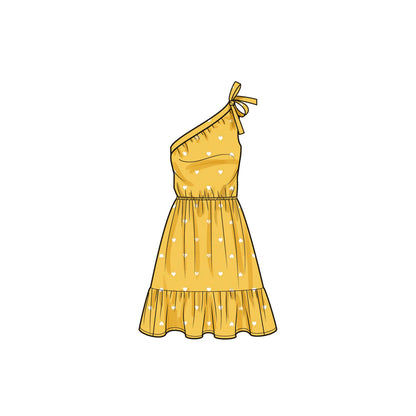Simplicity S9746 sewing pattern envelope showing a women's dress
