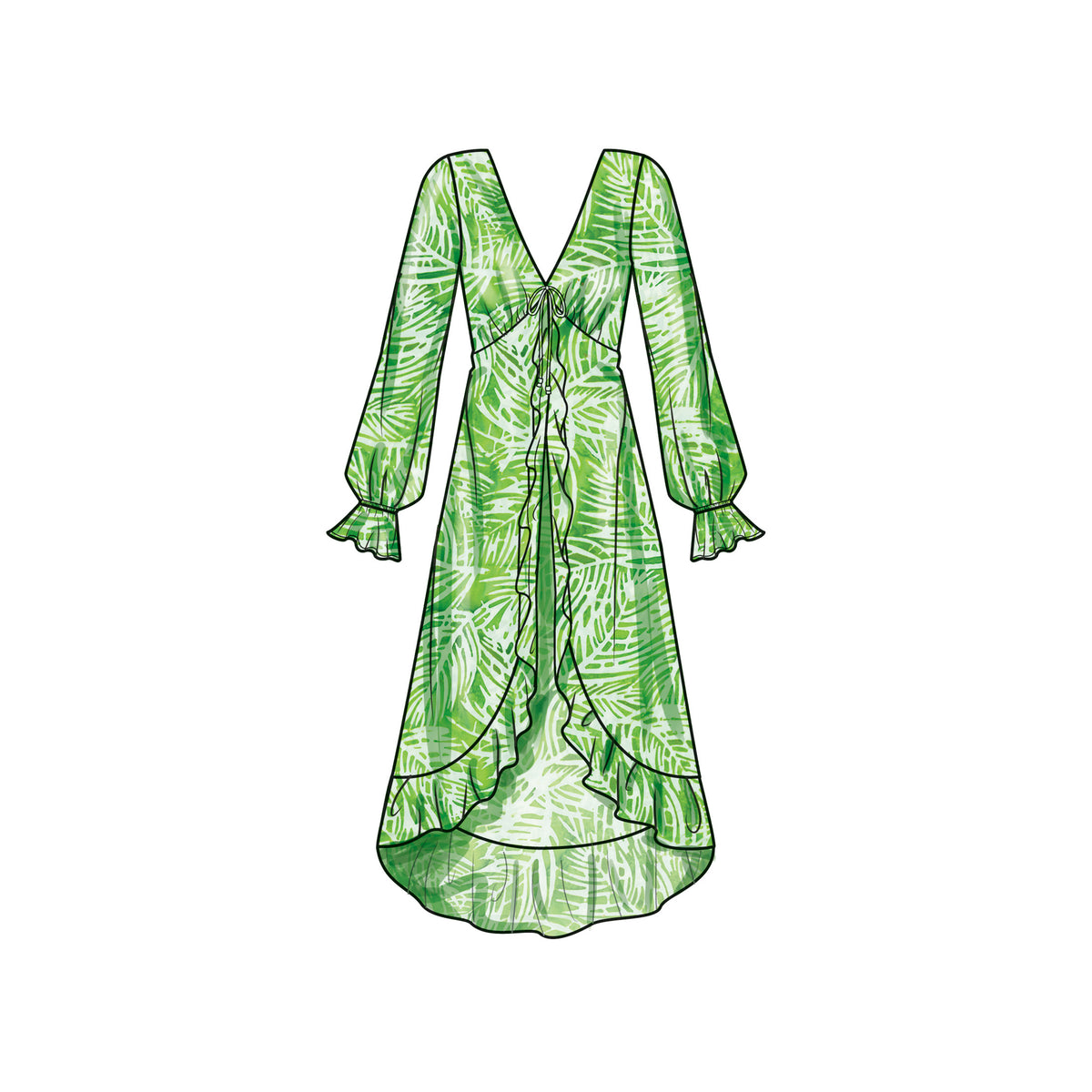 Simplicity S9747 sewing pattern envelope showing a women's top or vest