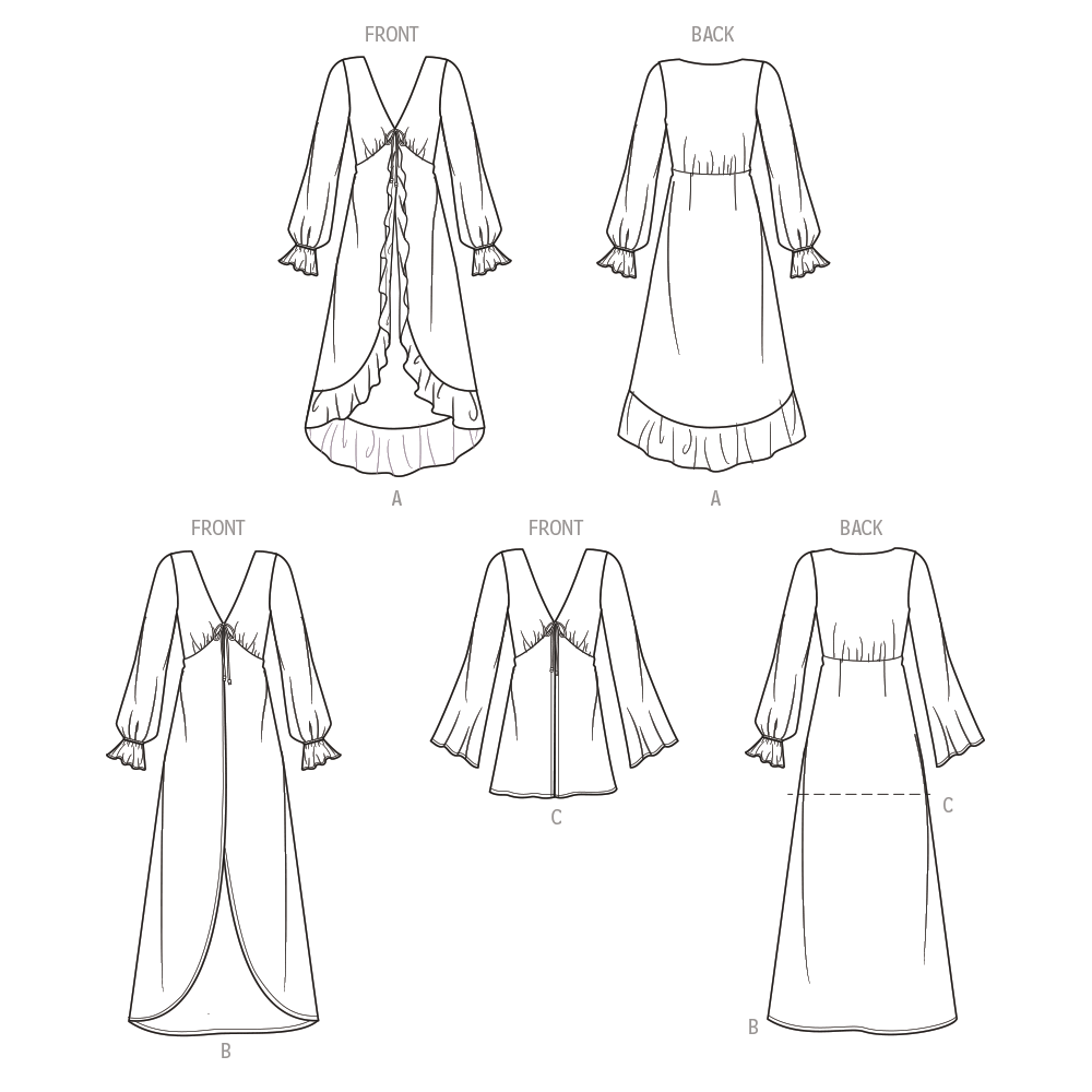 Simplicity S9747 sewing pattern envelope showing a women's top or vest
