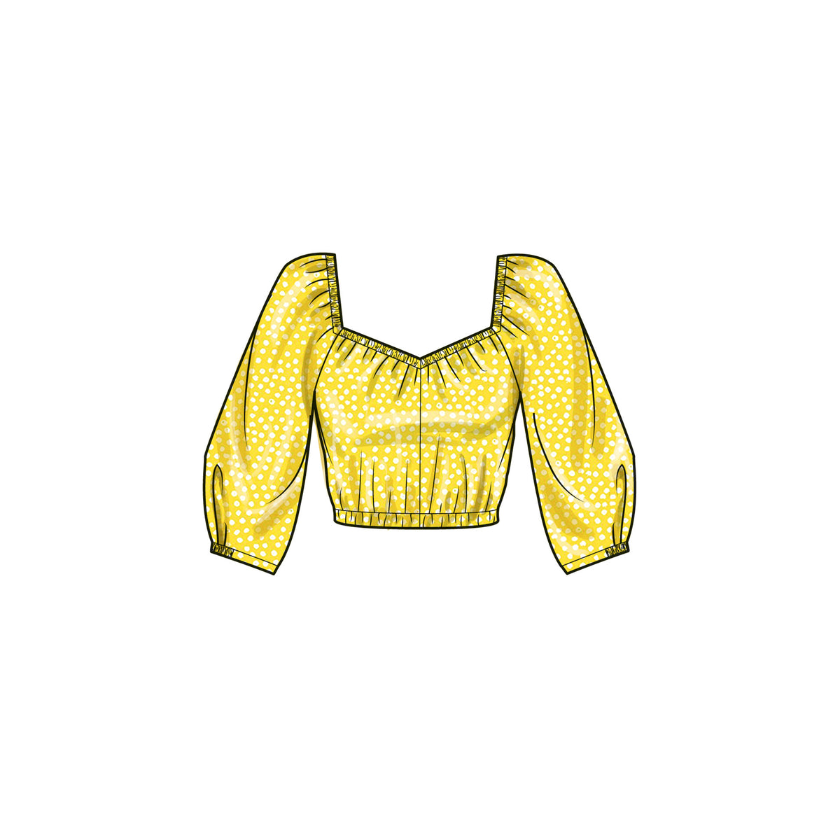 Simplicity S9749 sewing pattern envelope showing a women's top or vest