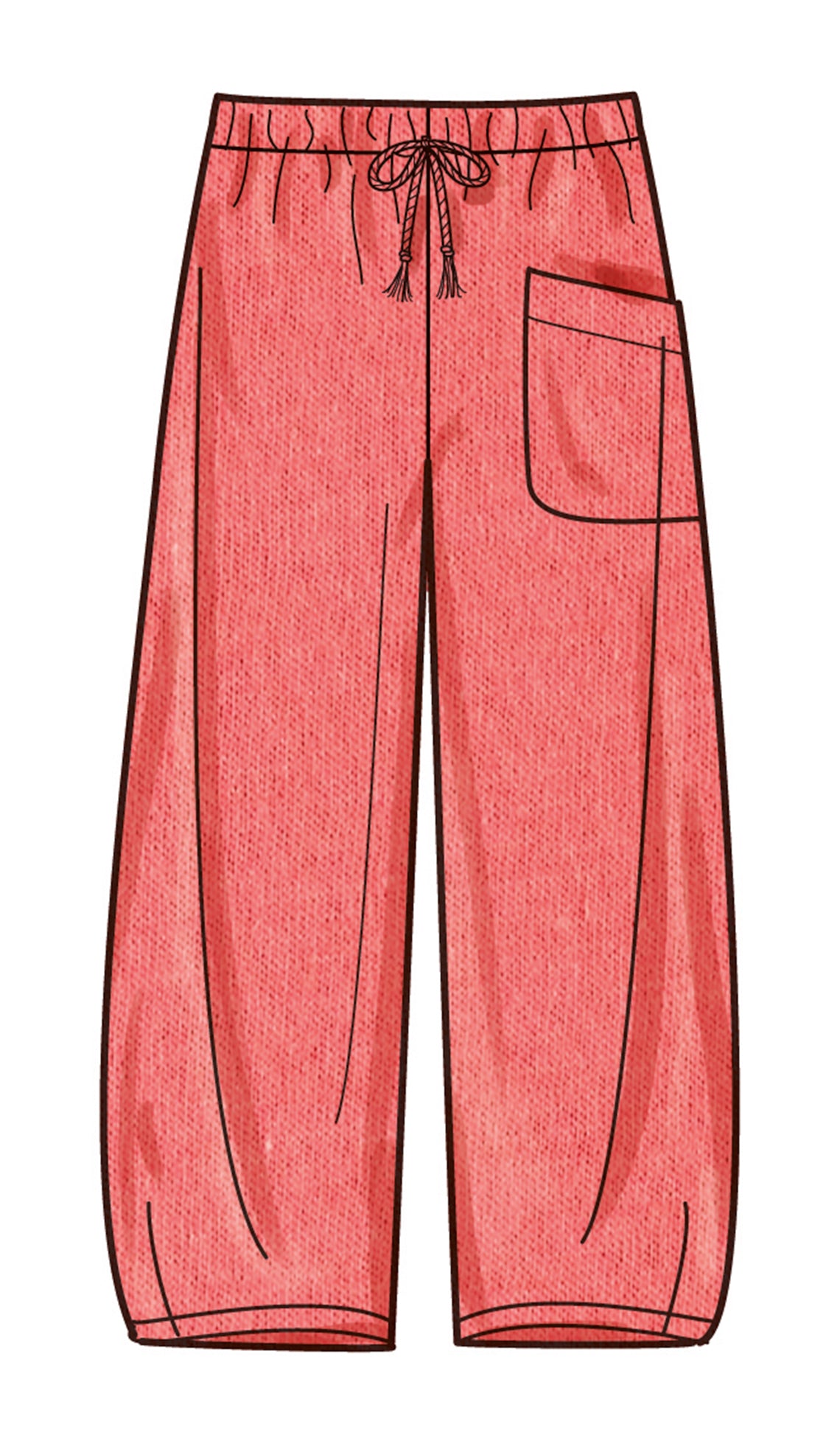 Simplicity S9761 sewing pattern envelope showing a dress, top and trousers