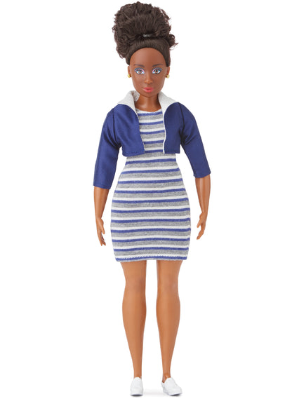 Simplicity S9769 sewing pattern envelope showing doll clothes