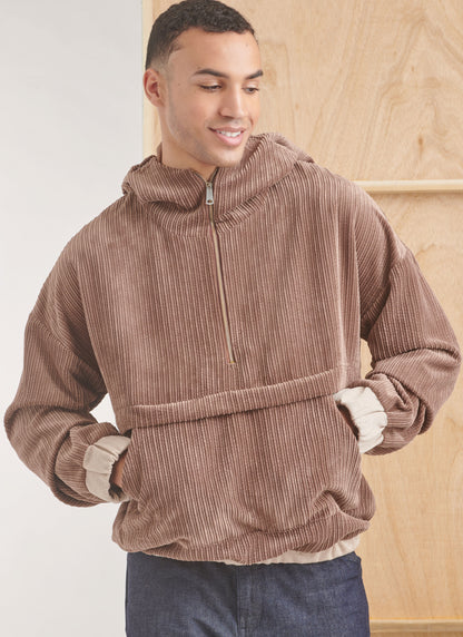 Simplicity S9829 men's and boys' top sewing pattern envelope