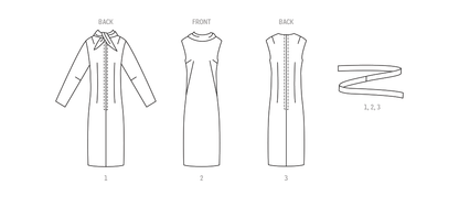 Simplicity S9846 vintage 1960s dress sewing pattern envelope