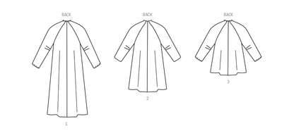 Simplicity S9847 vintage 1950s coat sewing pattern envelope