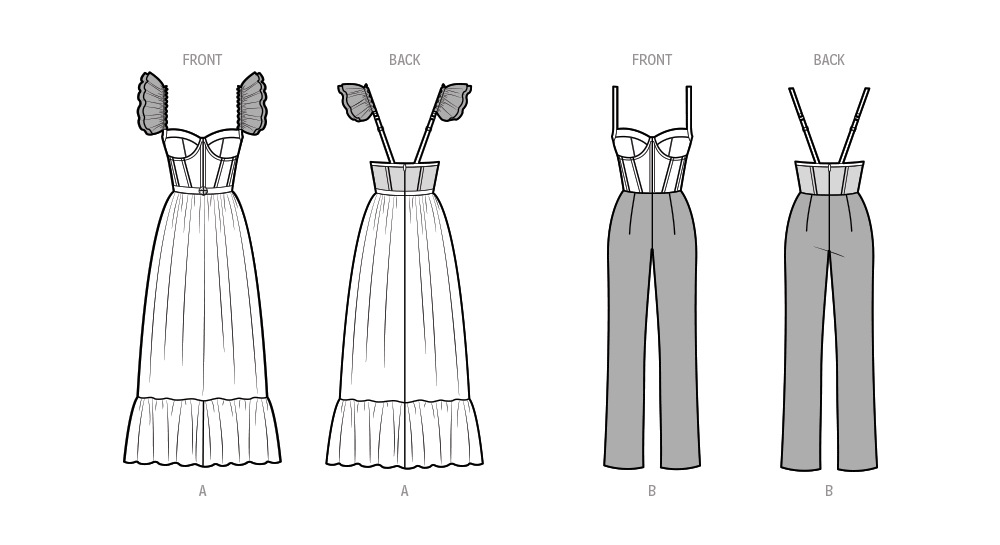 Simplicity S9850 dress sewing pattern envelope