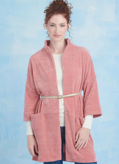 Simplicity S9853 jacket sewing pattern envelope