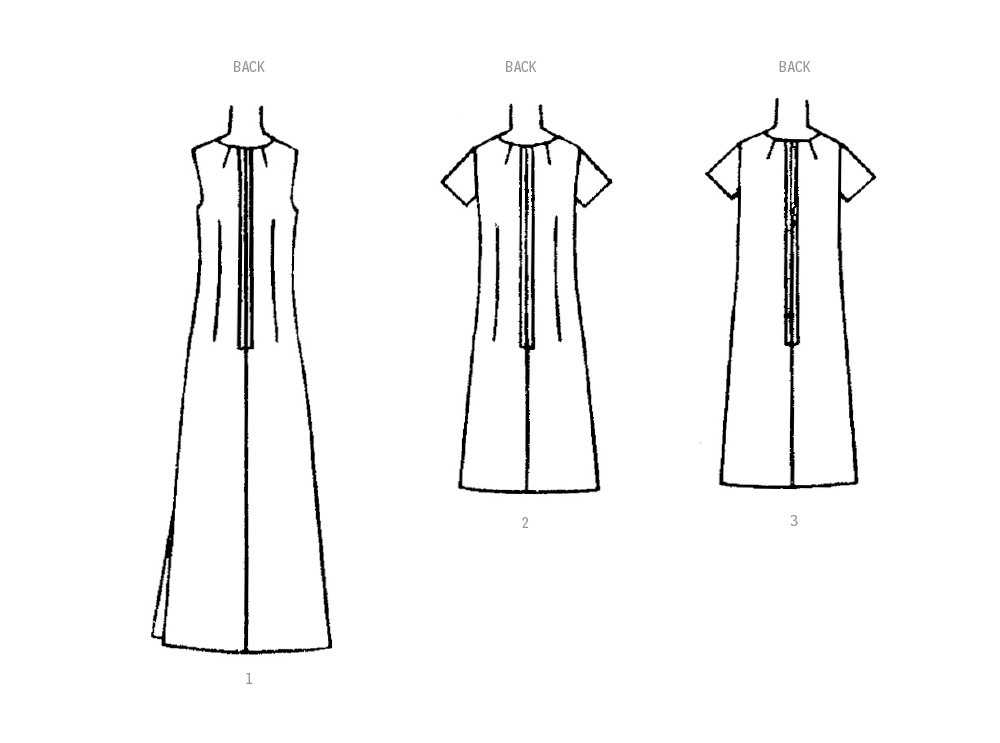 Simplicity S9884 sewing pattern envelope showing vintage dress
