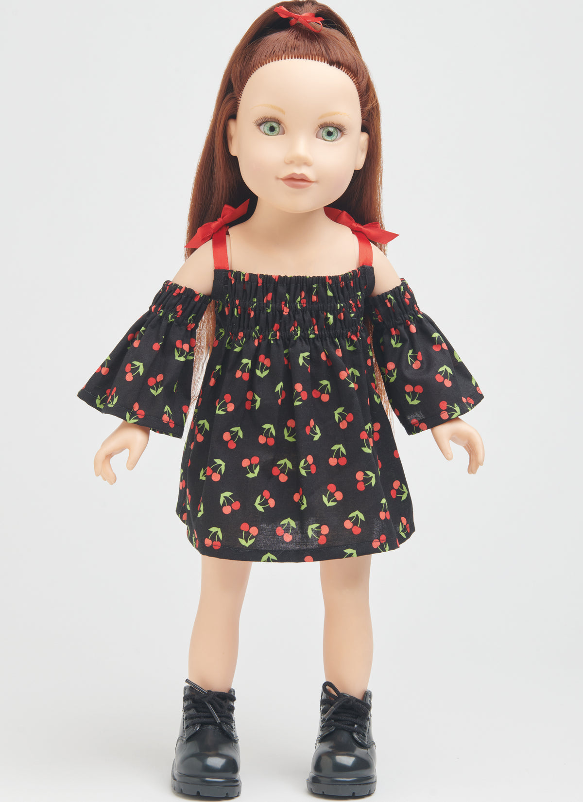 Simplicity sewing pattern S9904 envelope showing doll clothes designs