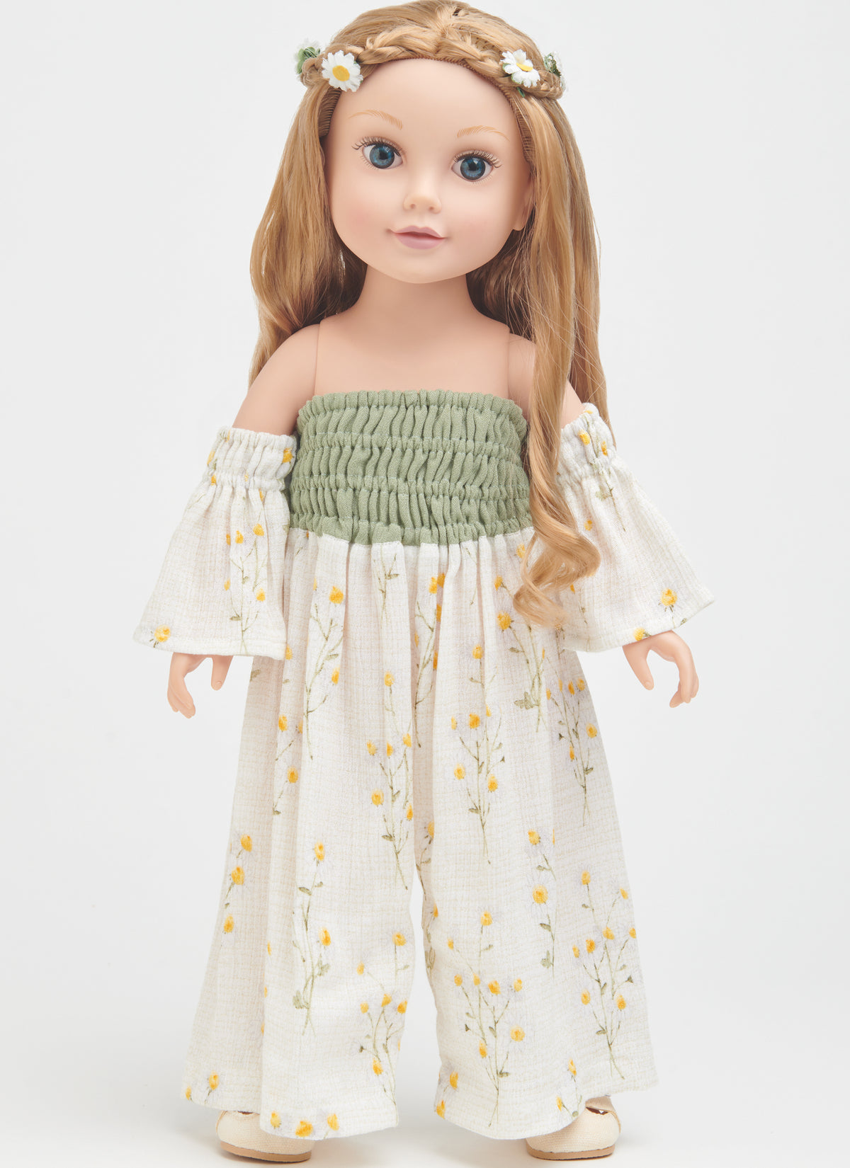 Simplicity sewing pattern S9904 envelope showing doll clothes designs