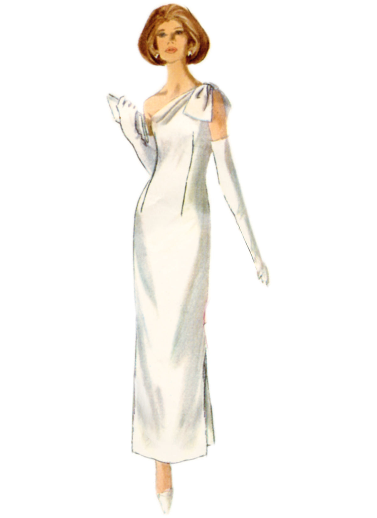 Simplicity sewing pattern S9916 envelope showing vintage 1960s dress designs