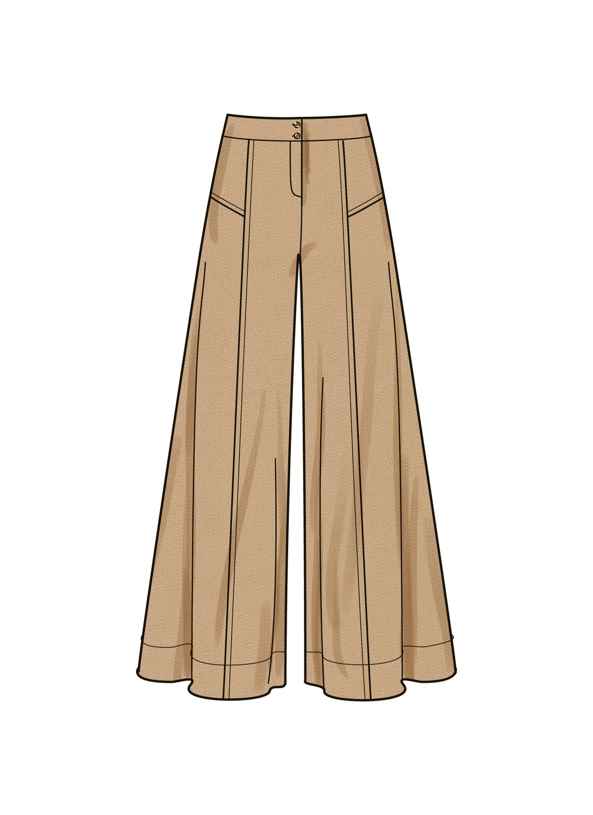 Simplicity S9925 sewing pattern envelope showing trousers, a shrug and a top
