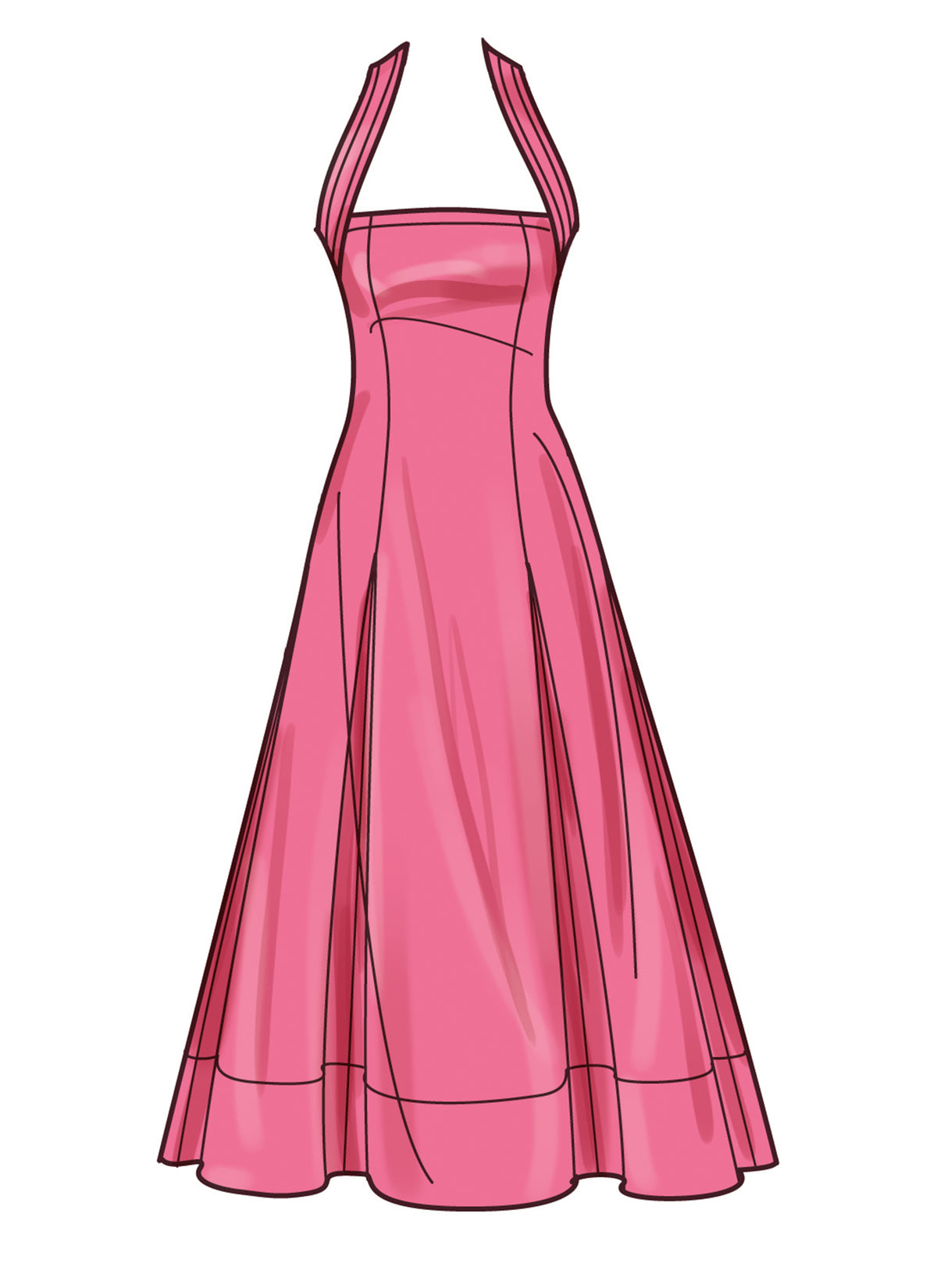 Simplicity S9949 sewing pattern envelope showing dresses