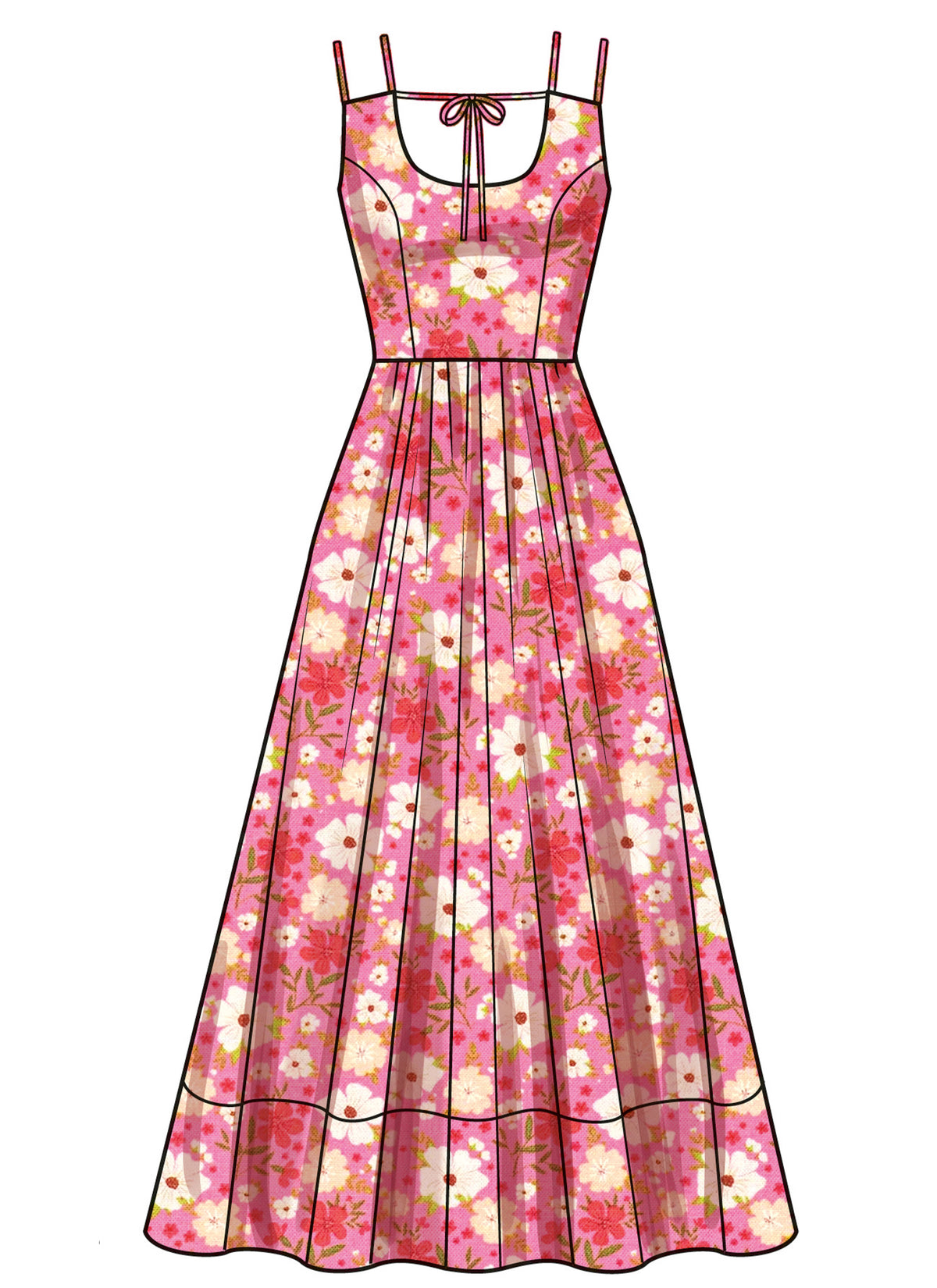 Simplicity S9950 sewing pattern envelope showing dresses