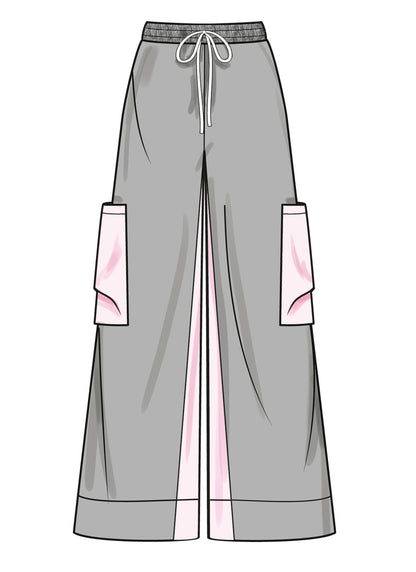 Simplicity S9956 sewing pattern envelope showing trousers