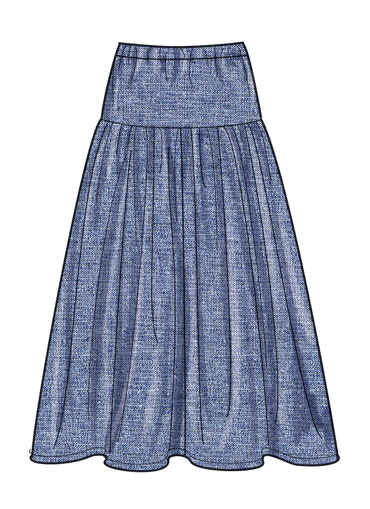 Simplicity S9958 sewing pattern envelope showing dress