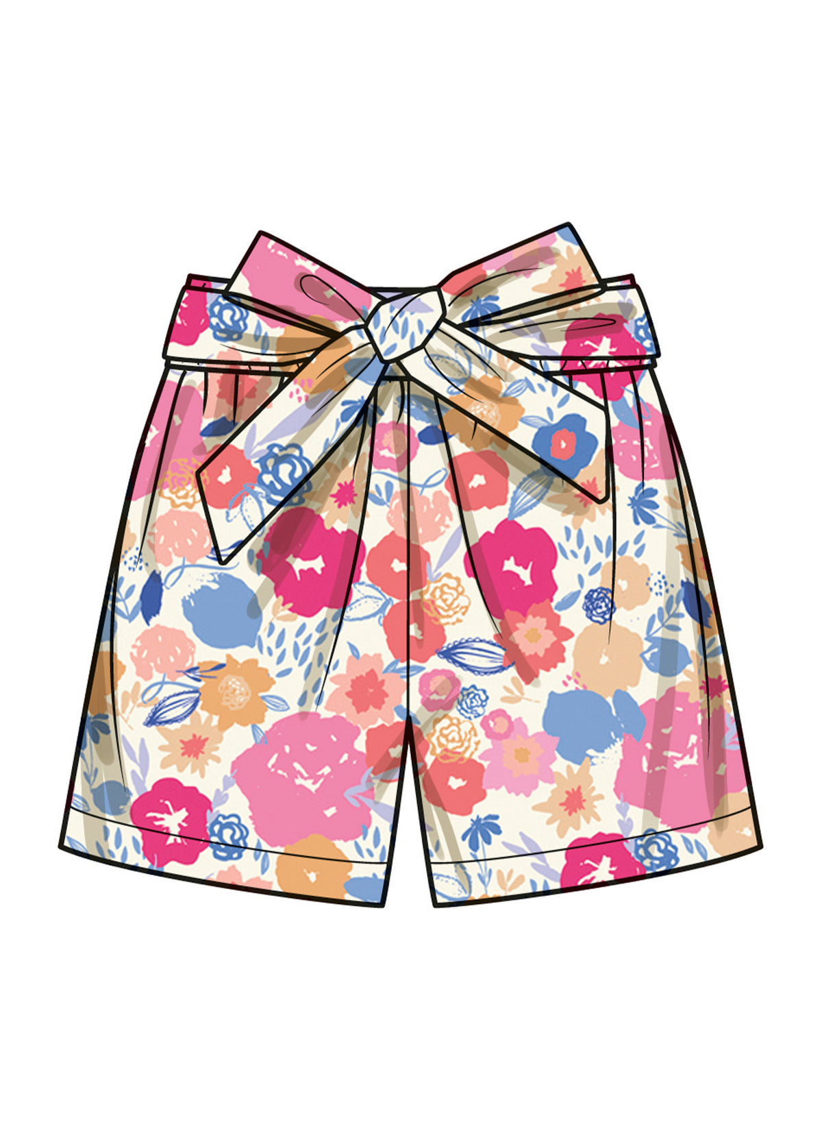 Simplicity S9961 sewing pattern envelope showing children's clothing