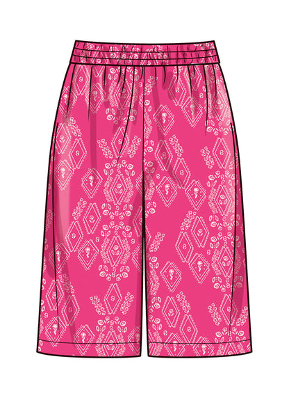 Simplicity S9961 sewing pattern envelope showing children's clothing