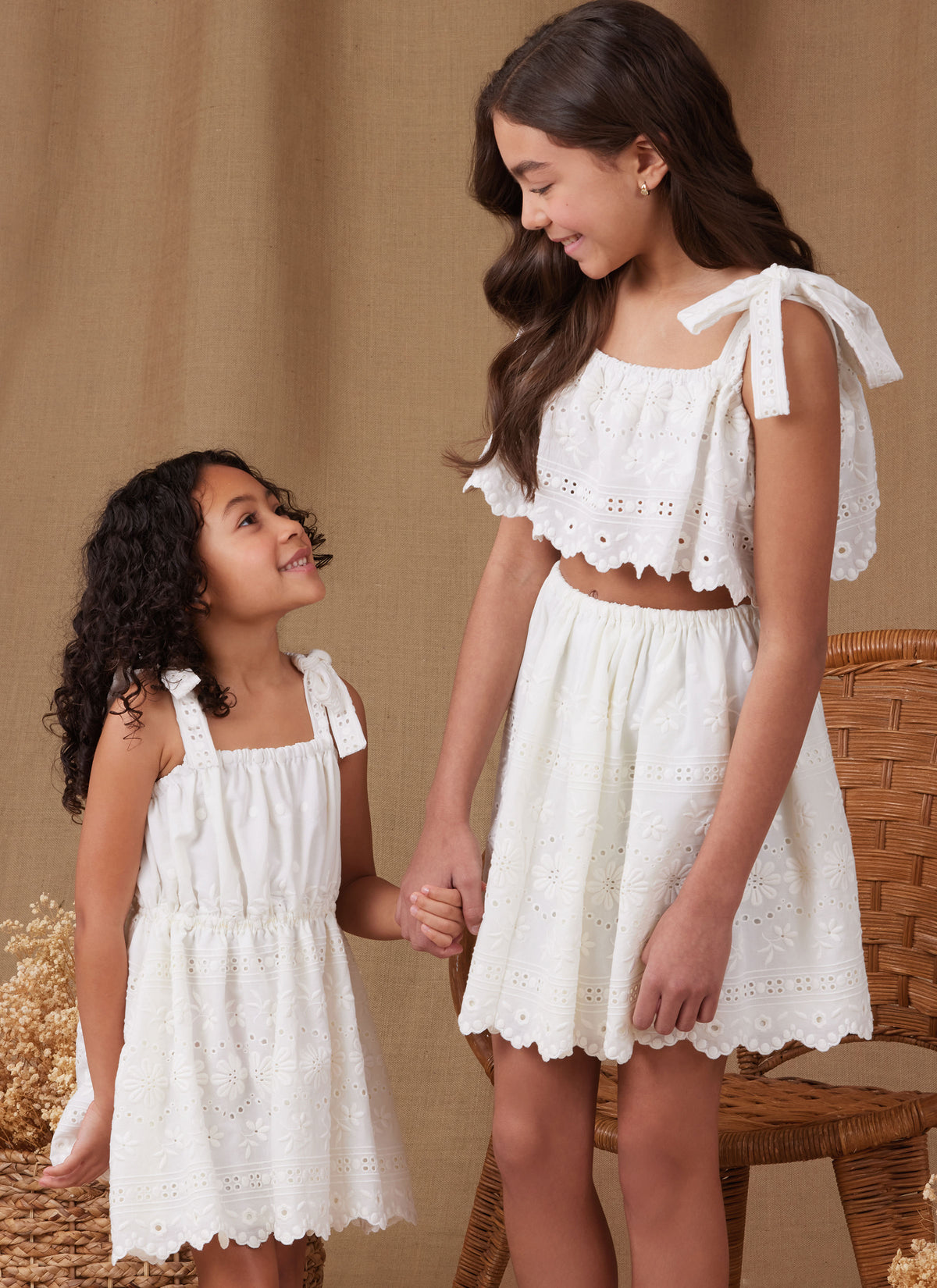 Simplicity S9963 sewing pattern envelope showing children's clothing