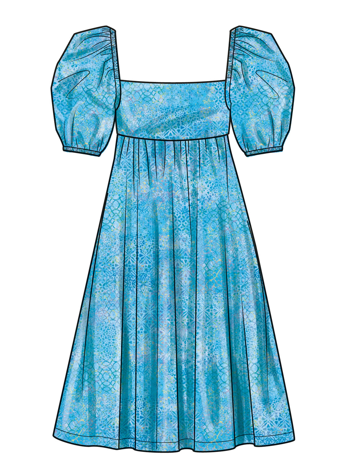 Simplicity S9964 sewing pattern envelope showing children's clothing