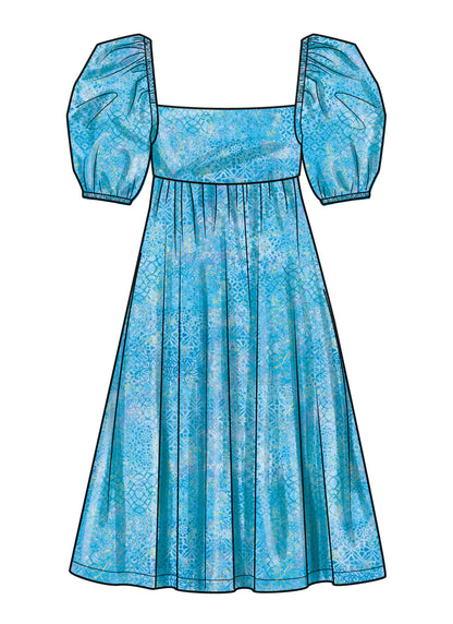 Simplicity S9964 sewing pattern envelope showing children's clothing
