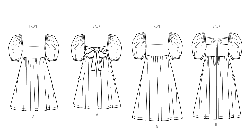 Simplicity S9964 sewing pattern envelope showing children's clothing
