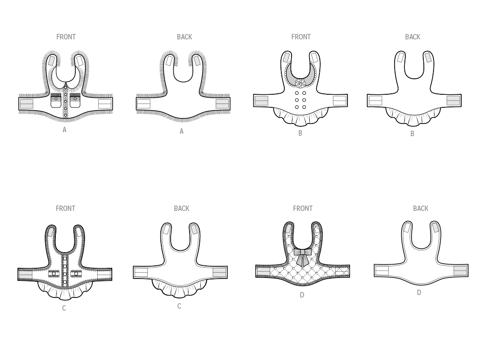 Simplicity S9970 sewing pattern envelope showing pet clothing