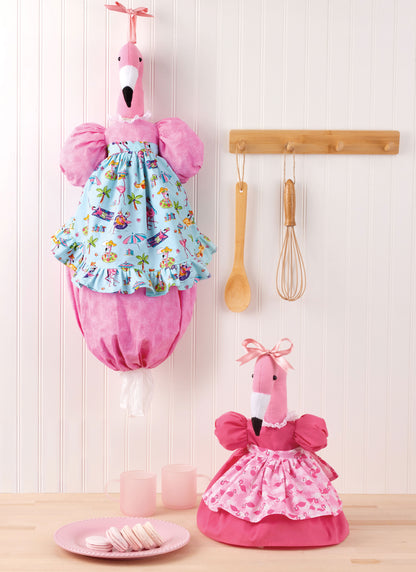 Simplicity S9973 sewing pattern envelope showing aprons