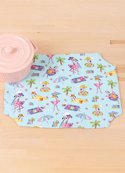 Simplicity S9973 sewing pattern envelope showing aprons