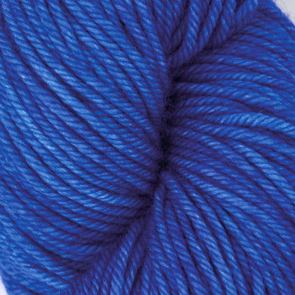 Skein of cobalt blue Bella merino worsted yarn