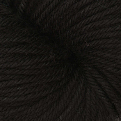Skein of Symfonie Bella semi-solid merino yarn in Jet Black