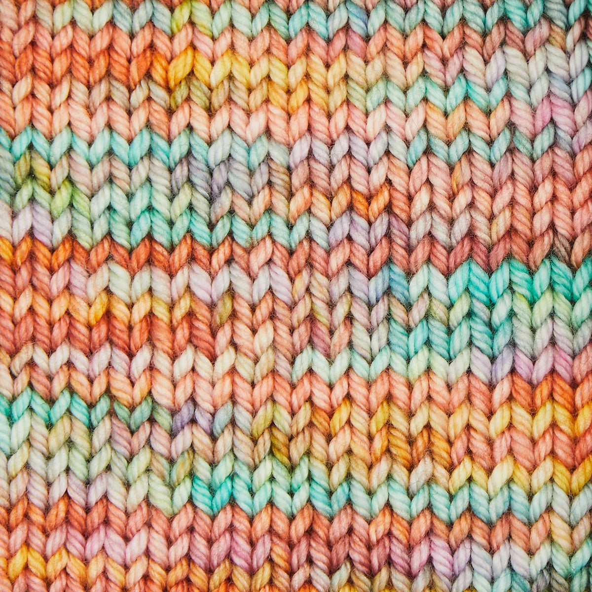 Hand-dyed skein of Symfonie Bella yarn in Mystic Lagoon