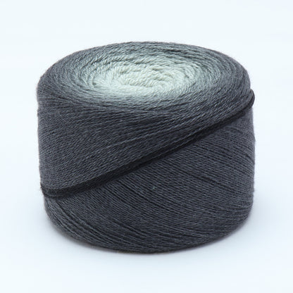Hand-dyed cake of Symfonie Diva yarn in Nightfall