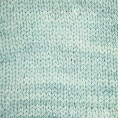 Hand-dyed cake of Symfonie Diva yarn in Celadon