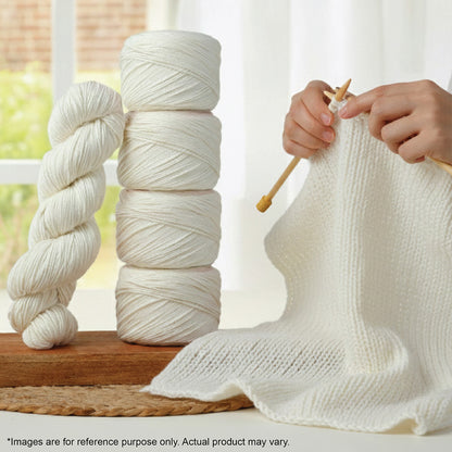 100g skein of Symfonie Luna yarn in Moonlight