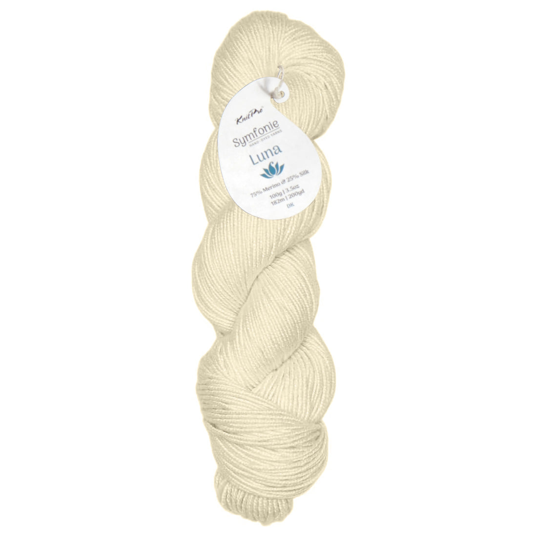 100g skein of Symfonie Luna yarn in Moonlight