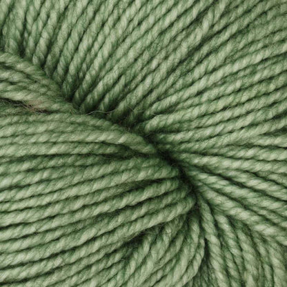 Hand-dyed skein of Symfonie Luna yarn in Foggy