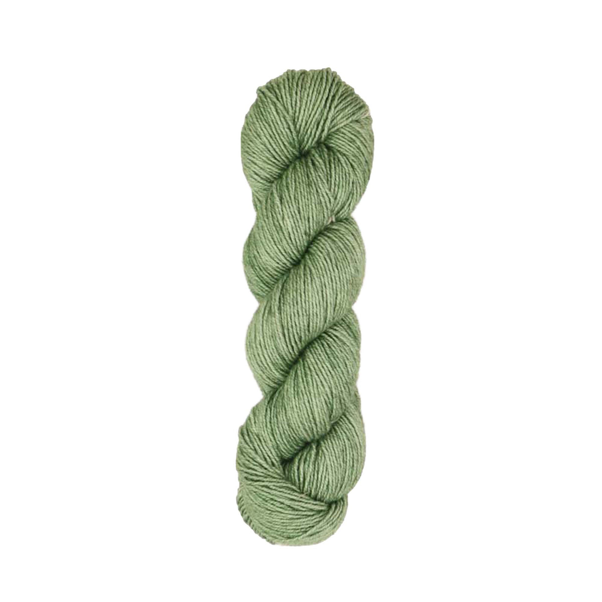 Hand-dyed skein of Symfonie Luna yarn in Foggy