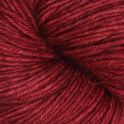 100g skein of Symfonie Serra yarn in Red Fall