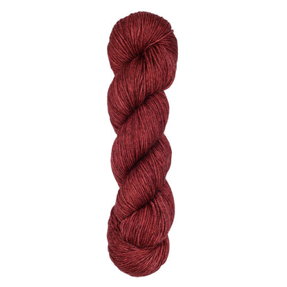 100g skein of Symfonie Serra yarn in Red Fall