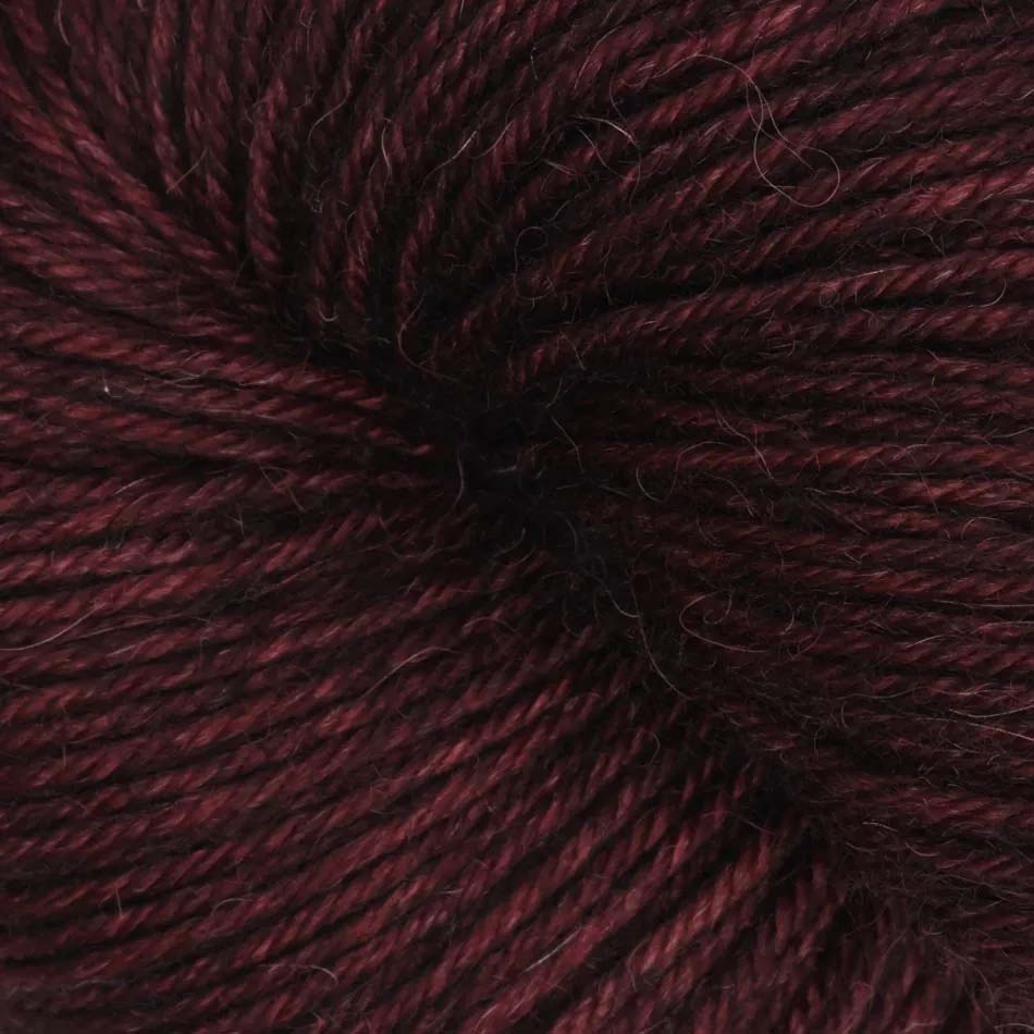 100g skein of Symfonie Serra yarn in Mulled Wine