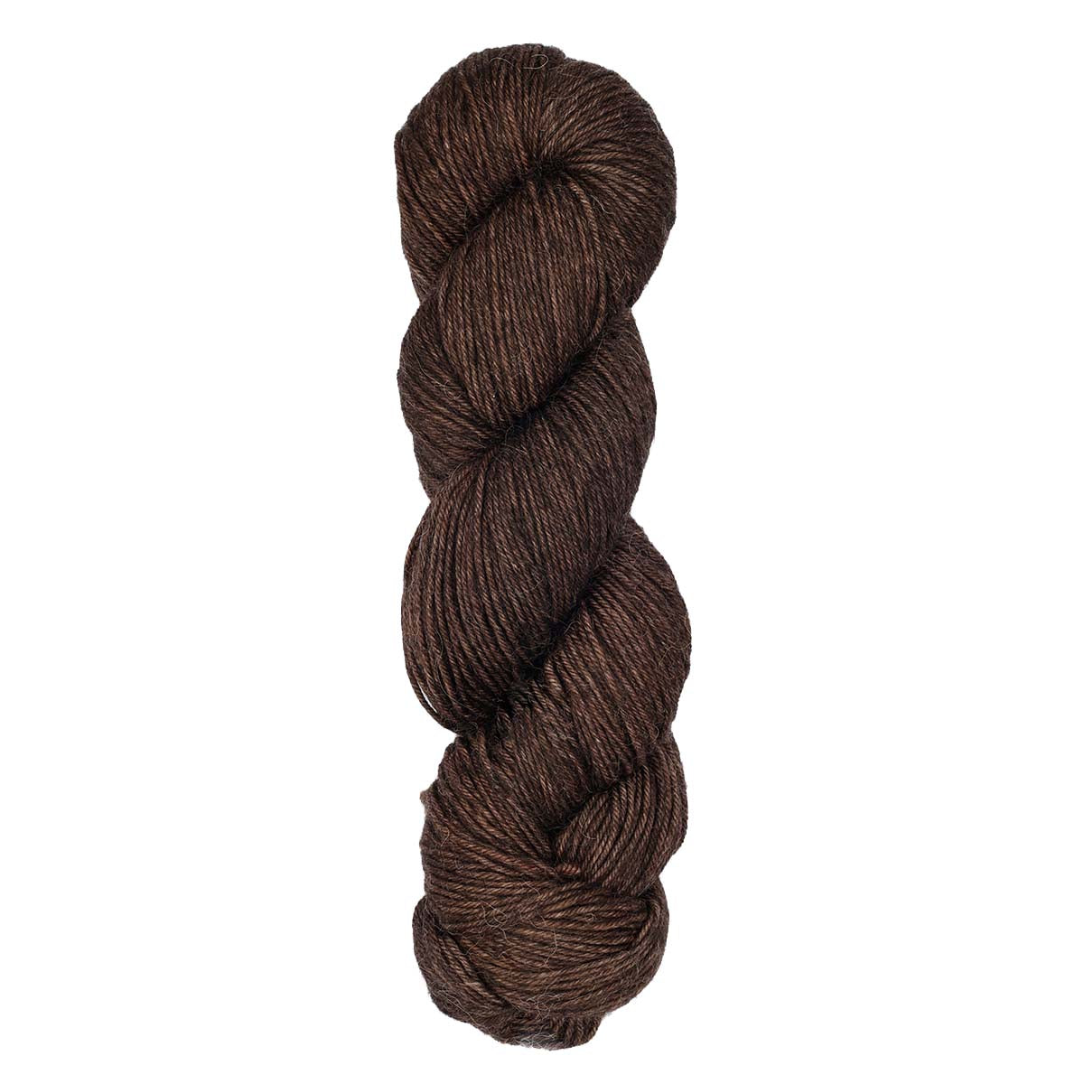 100g skein of Symfonie Serra yarn in Dark Earth