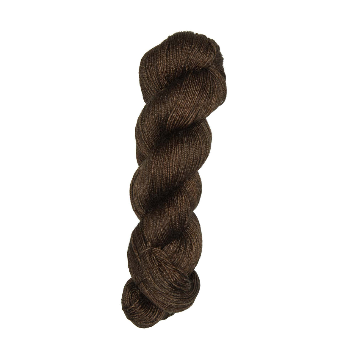 100g skein of Symfonie Terra yarn in Cocoa Bean
