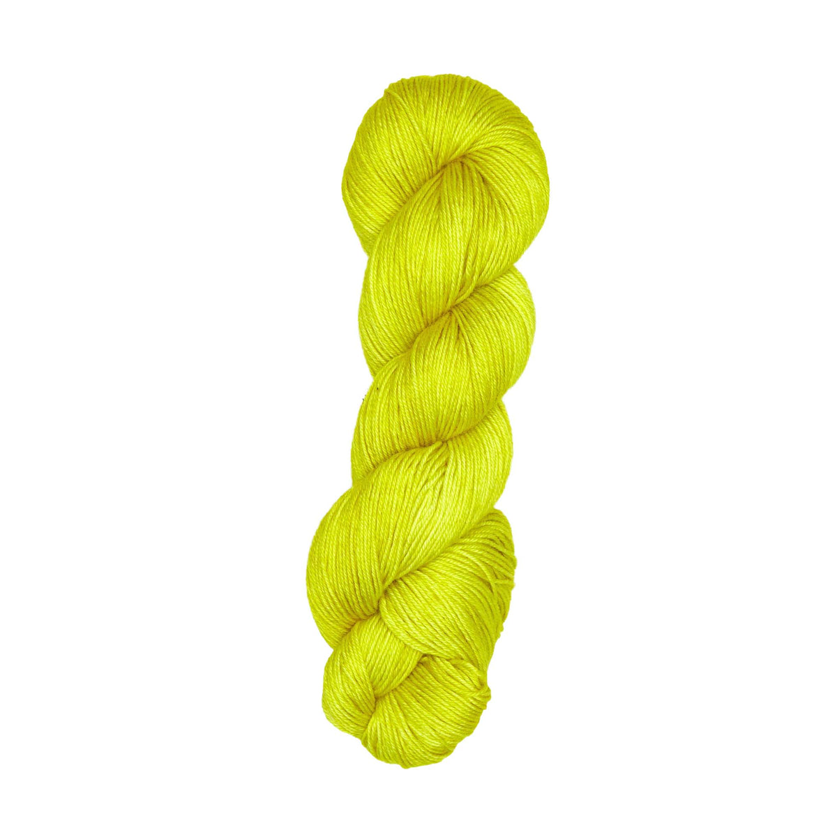 100g skein of Symfonie Terra yarn in Citrus