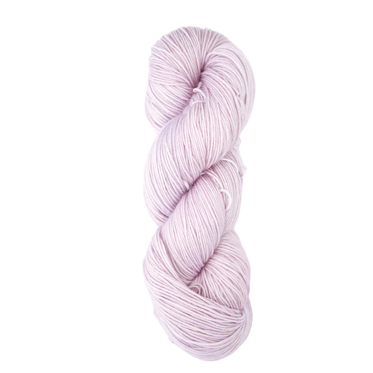 Skein of Symfonie Yarns Terra sock yarn in Lilac