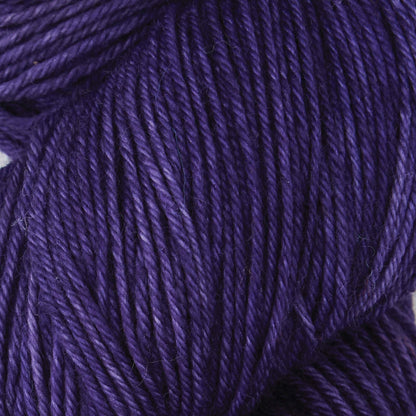 Skein of Symfonie Yarns Terra sock yarn in Java Plum