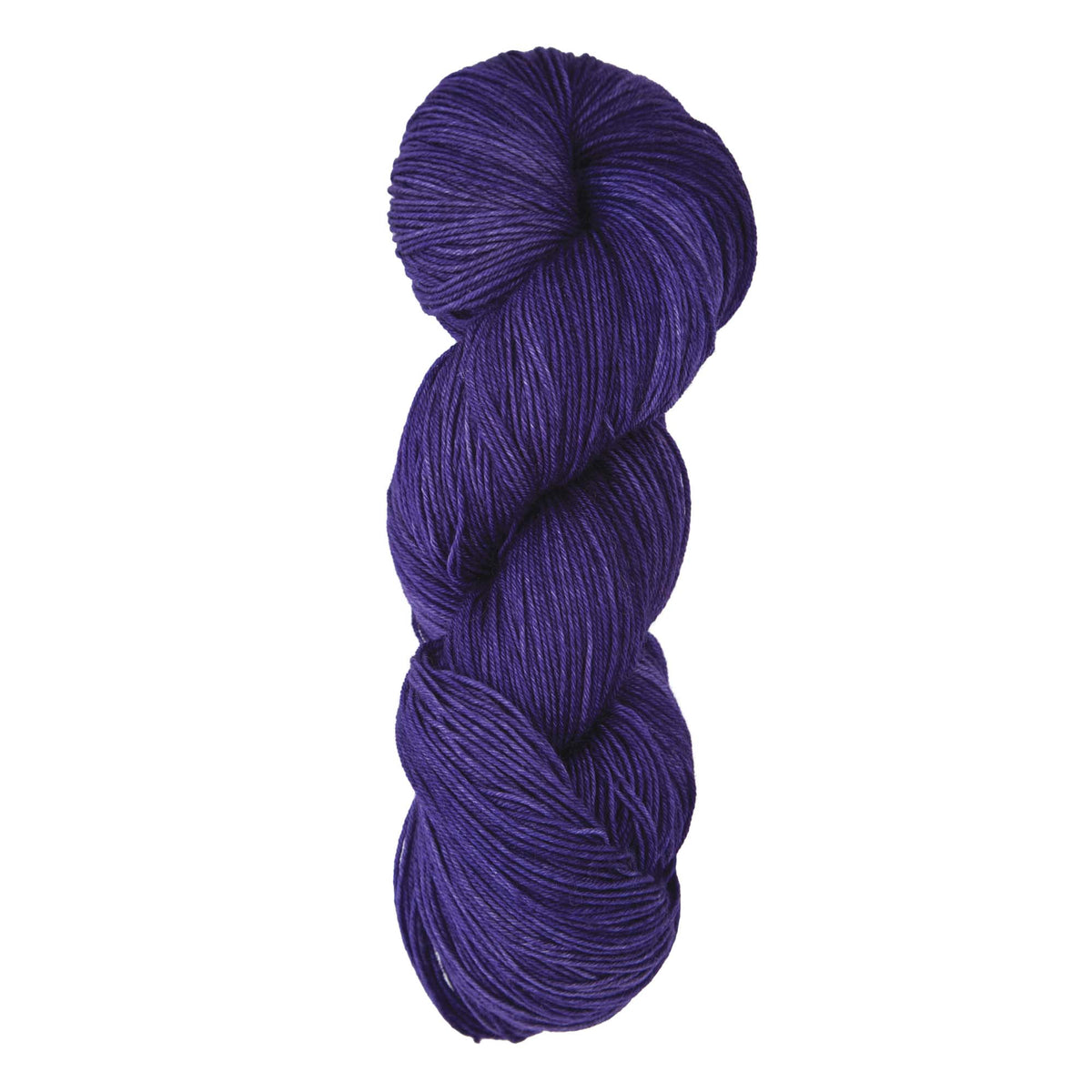 Skein of Symfonie Yarns Terra sock yarn in Java Plum