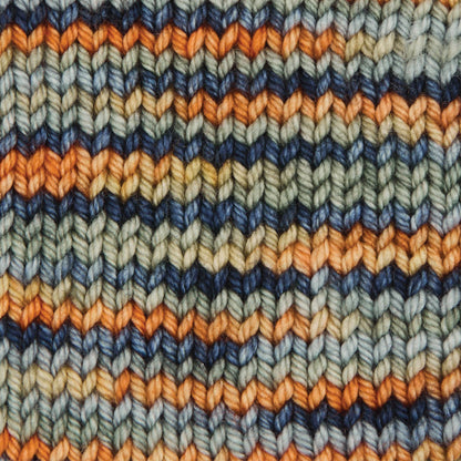 Skein of Symfonie Terra sock yarn in New York New York