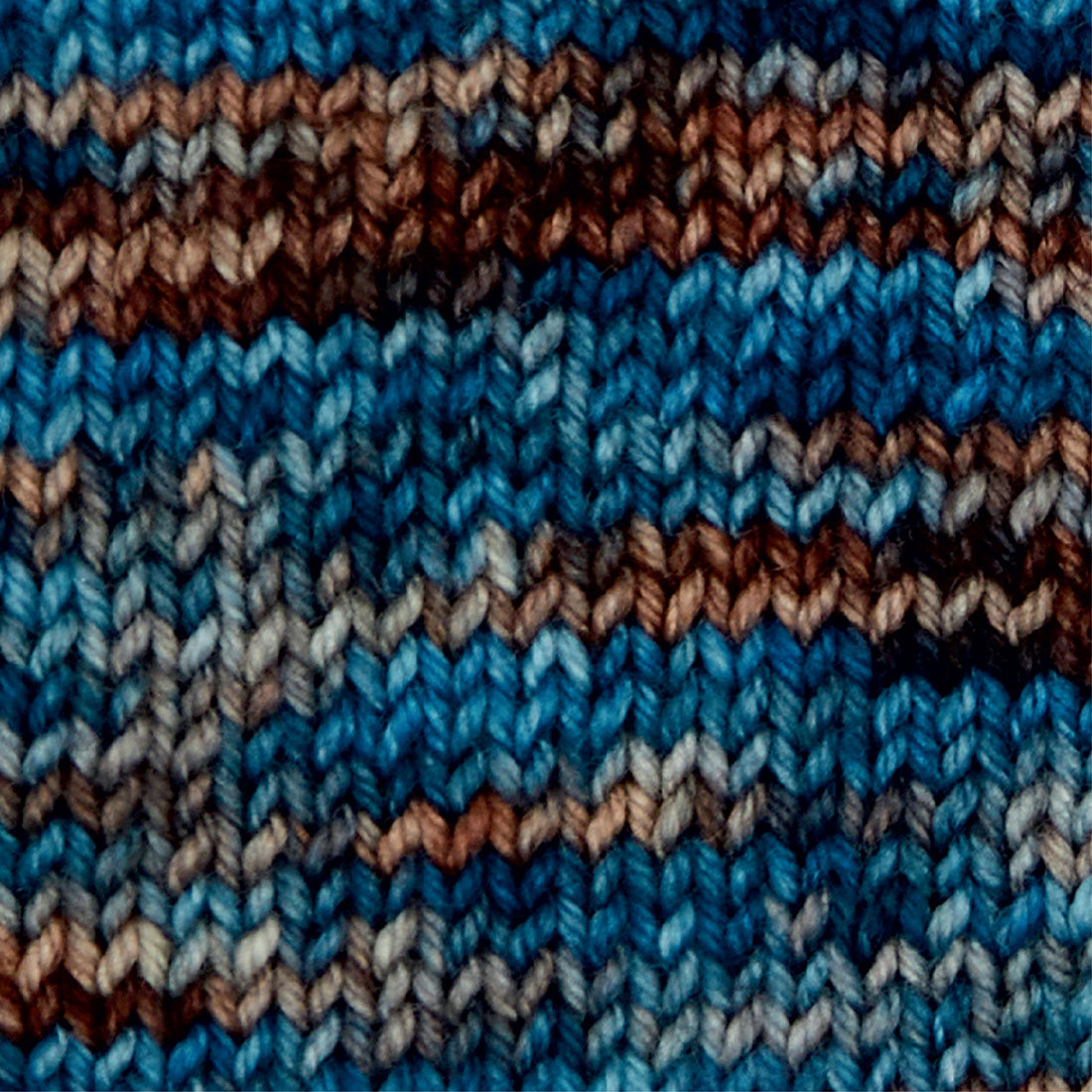 Skein of Symfonie Yarns Terra sock yarn in Cabin In The Woods