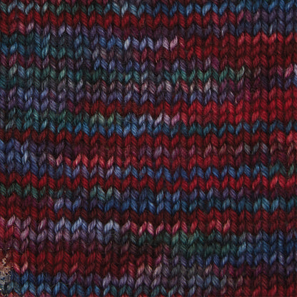 Skein of Symfonie Terra sock yarn in Twilight Flame